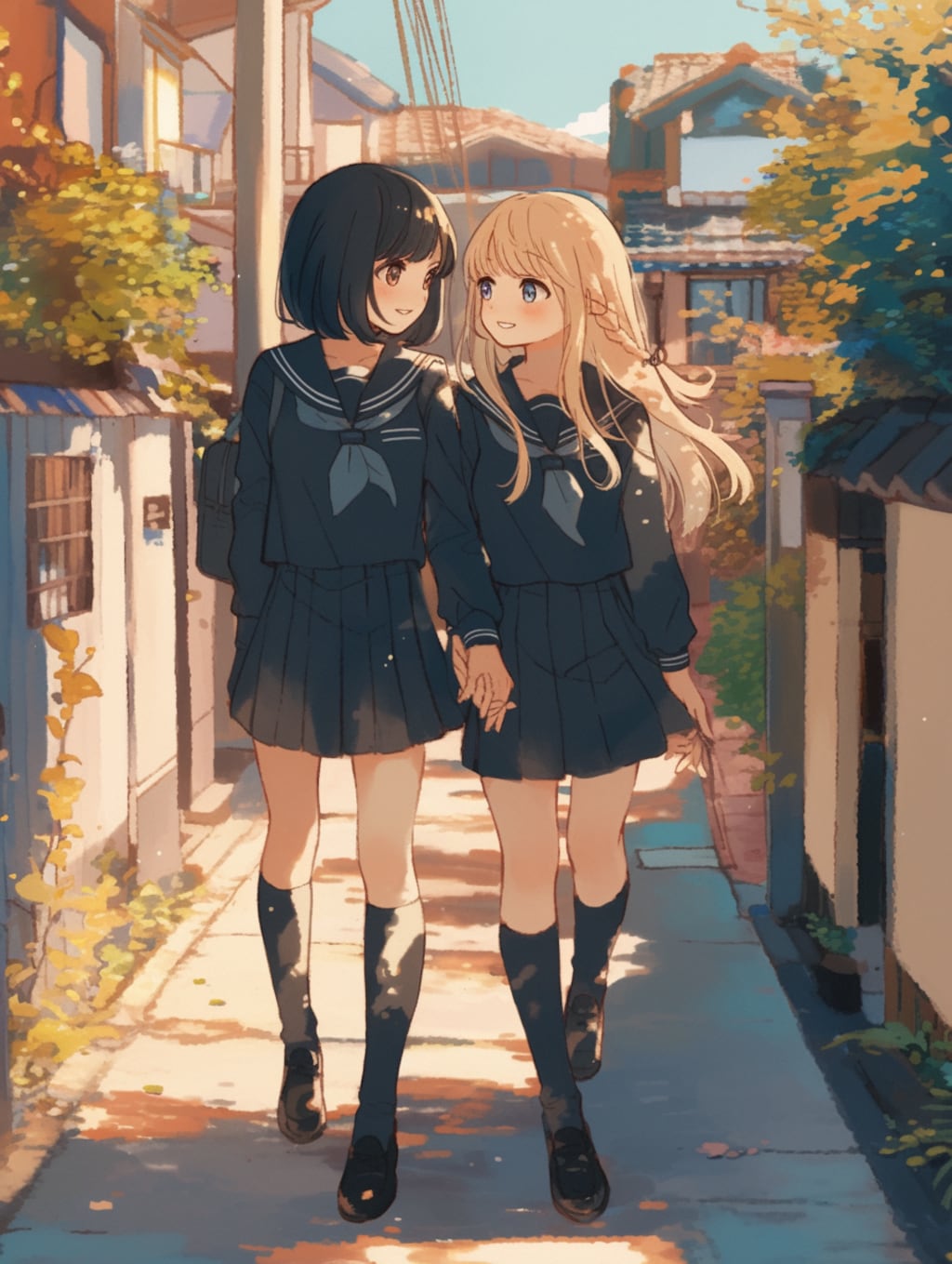 キスしたい二人のJK50