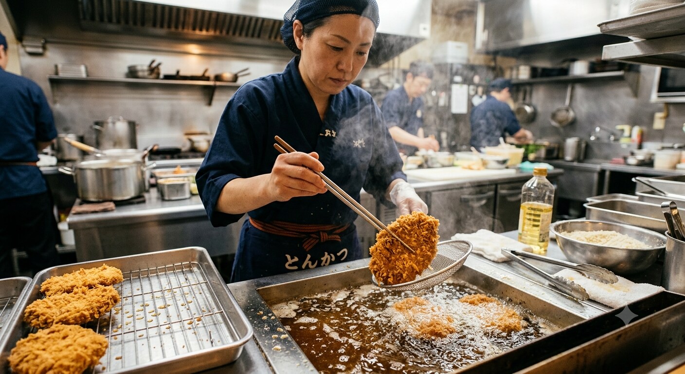 とんかつ定食屋へようこそ