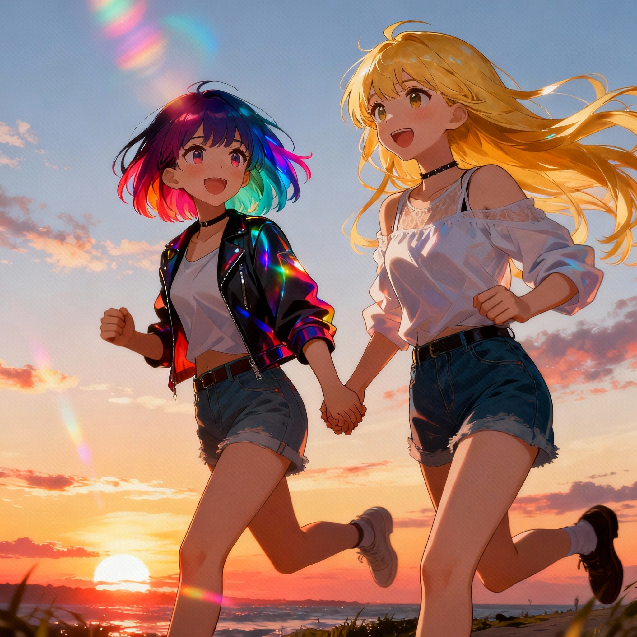 #Seedream_夕日ダッシュ
