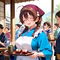 和風喫茶でもウェイトレスやってるすみかちゃん 7枚目