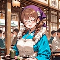 和風喫茶でもウェイトレスやってるすみかちゃん 5枚目
