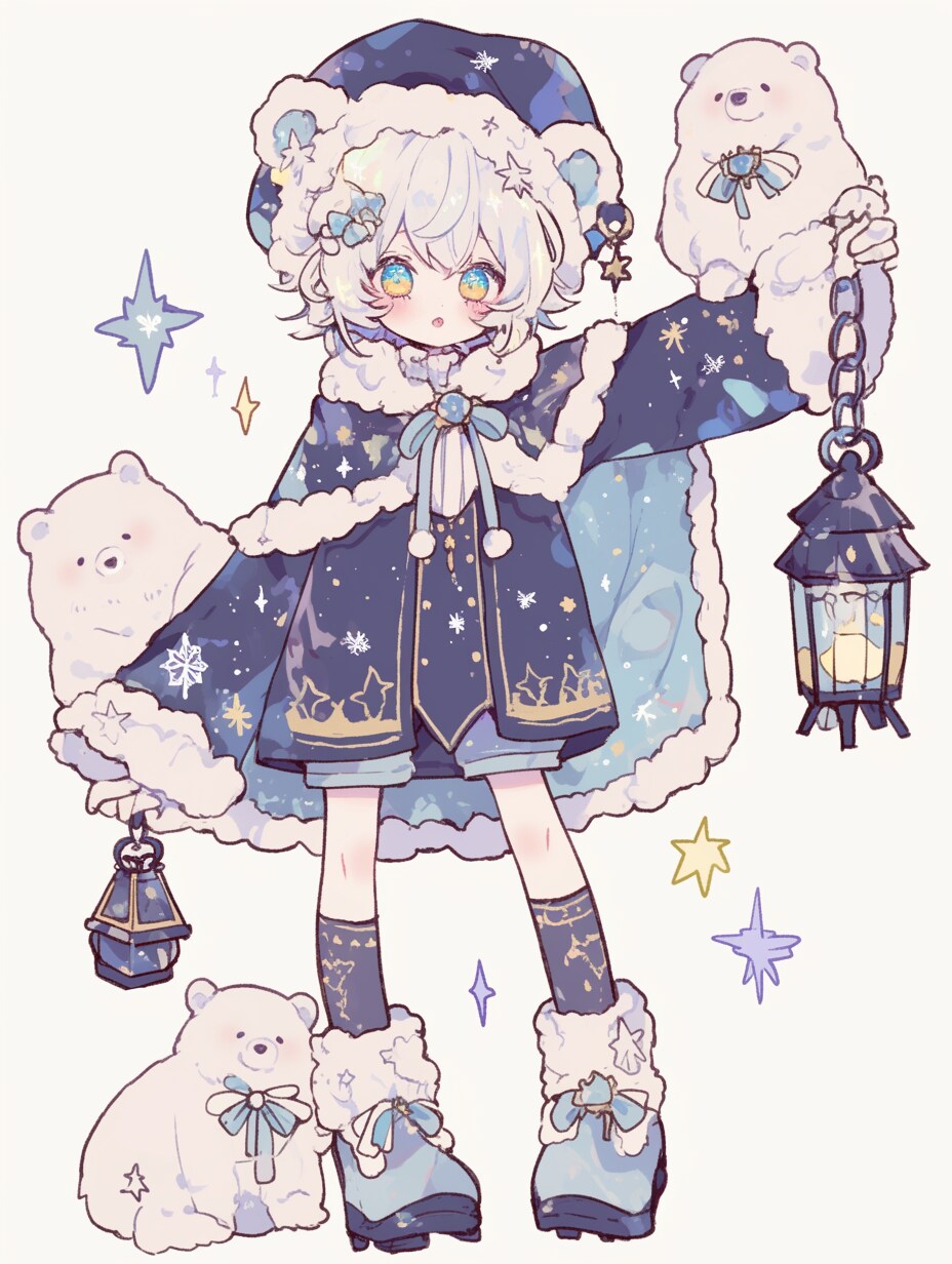 しろくまくん | の人気AIイラスト・グラビア