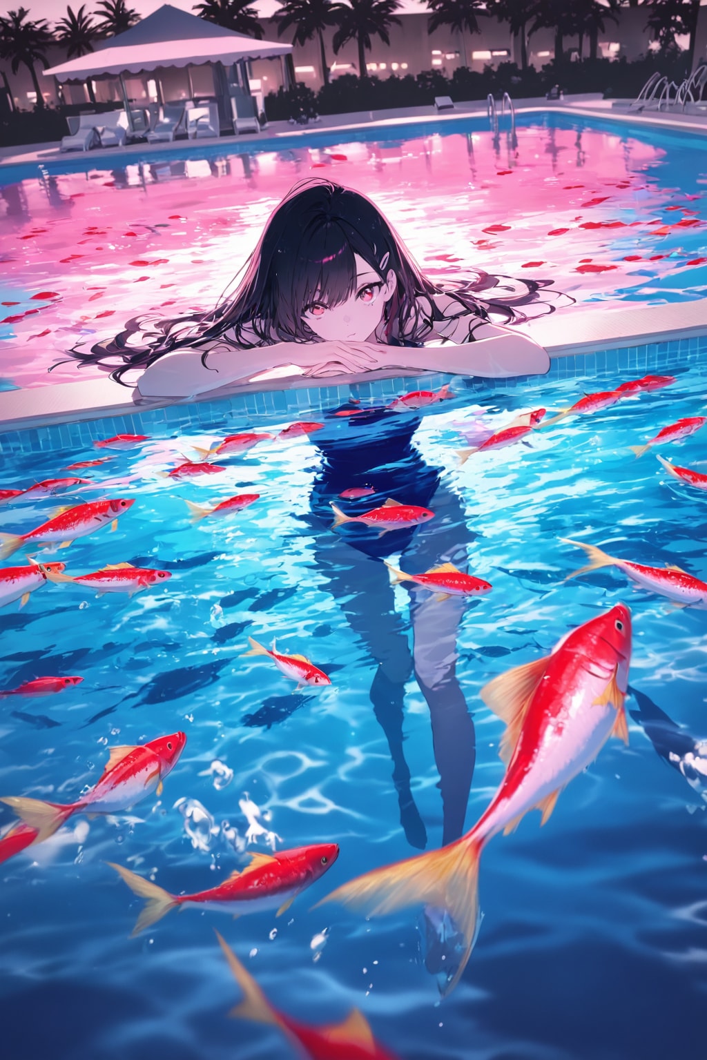 魚と泳ぎたい