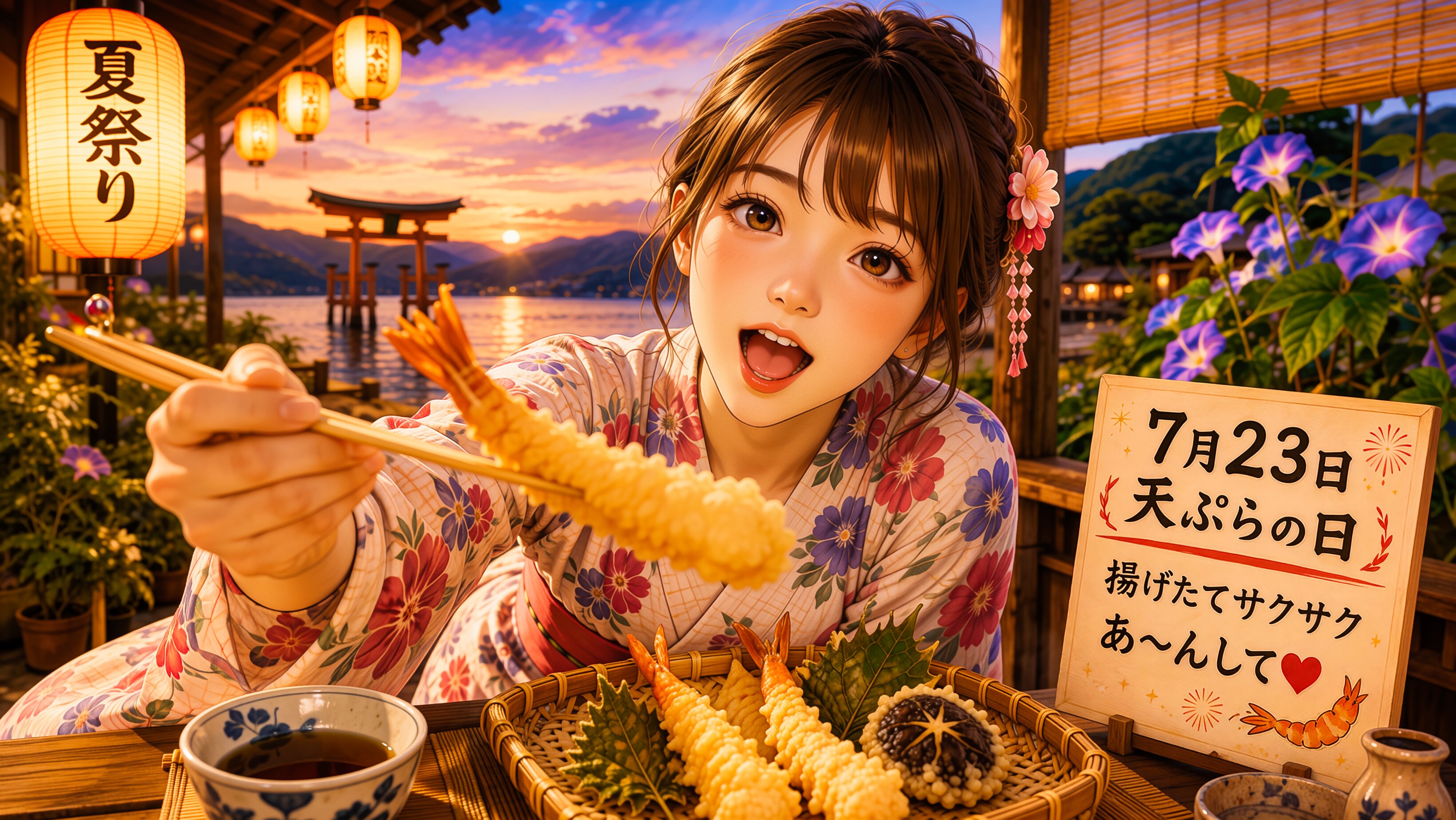 今日の１枚(7月23日)天ぷらの日