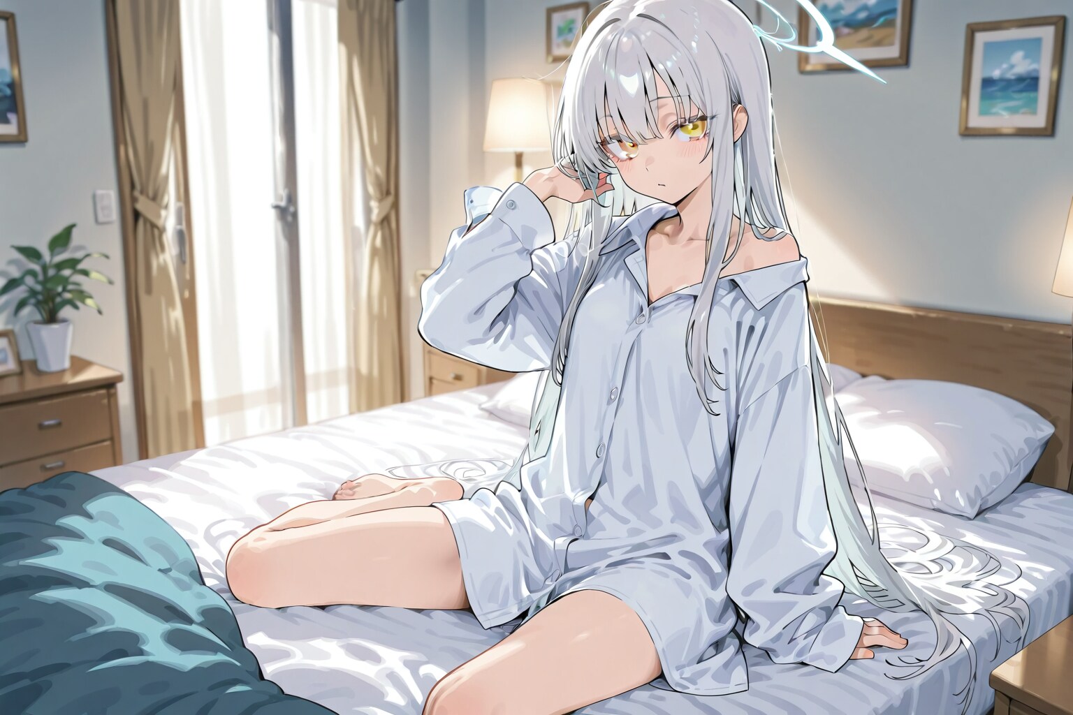 白髪ガール_2026/03/17 | の人気AIイラスト・グラビア