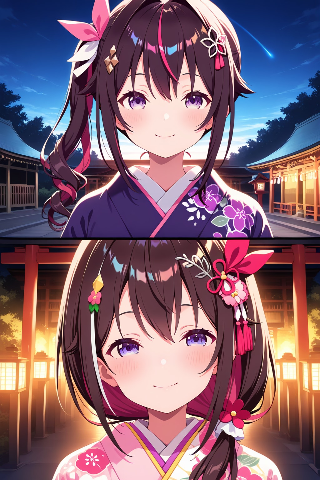 除夜の鐘と初日の出