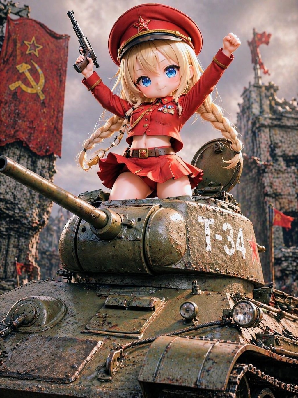 ソ連赤軍お姉やんフィギュア