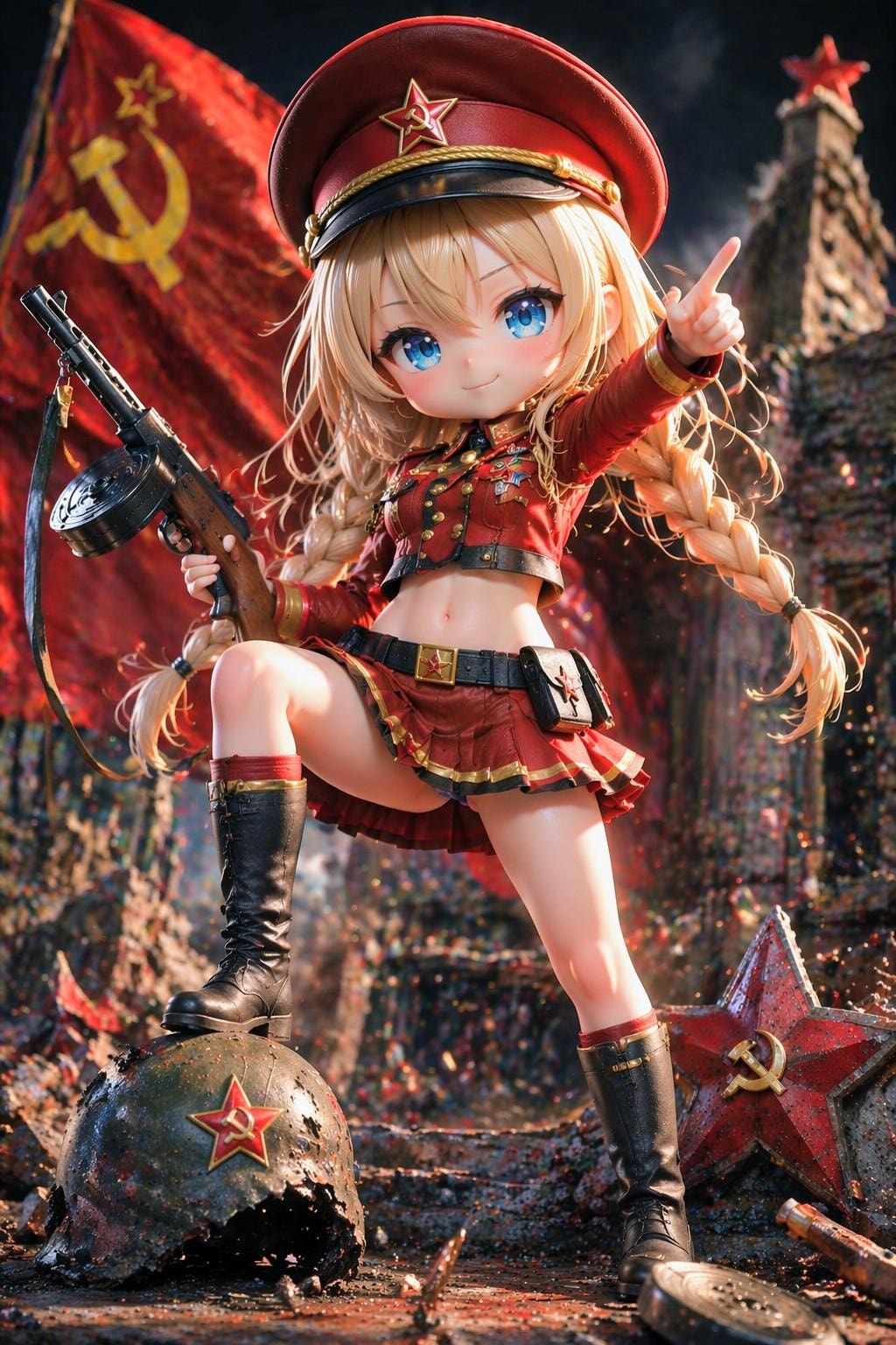 ソ連赤軍お姉やんフィギュア