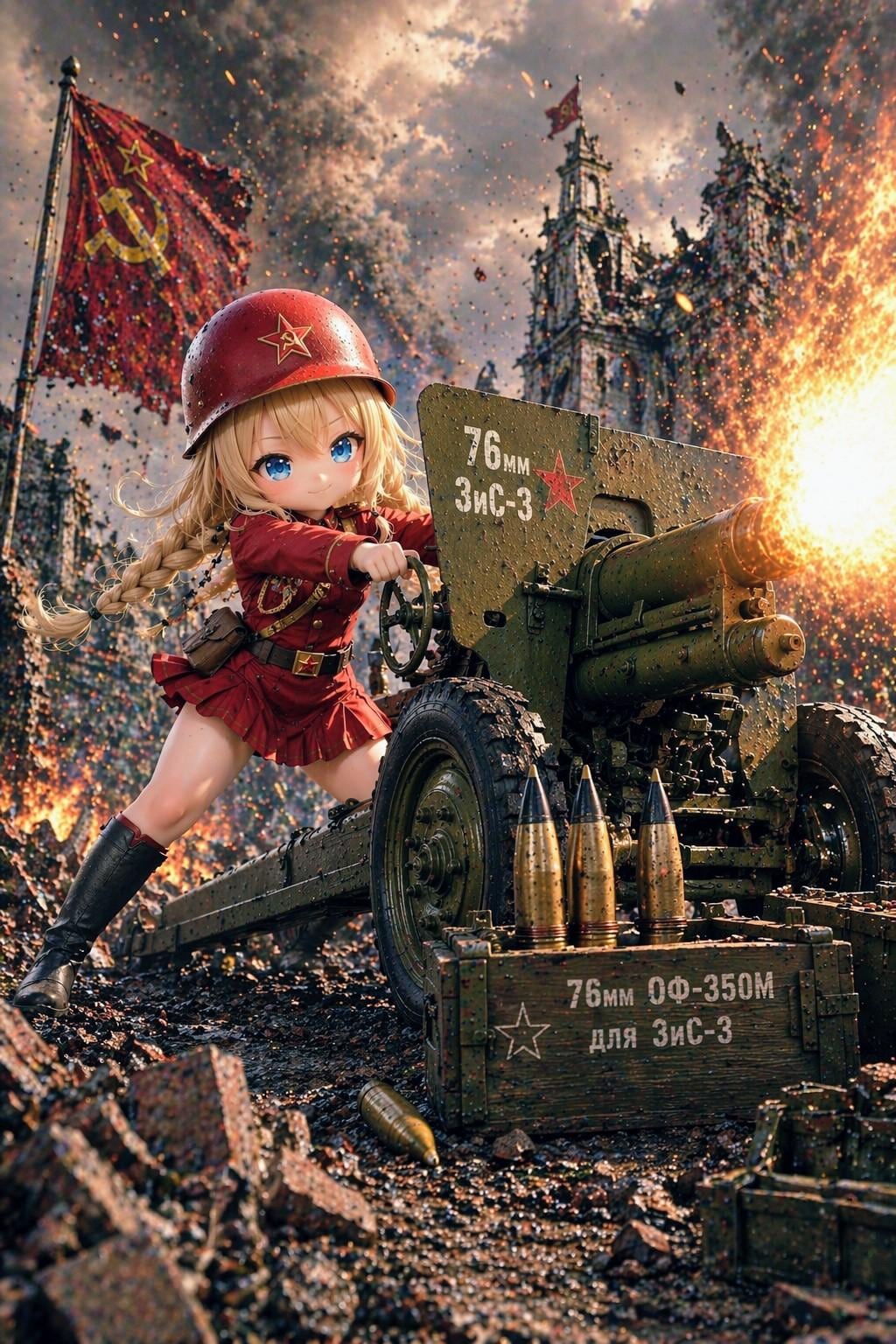 ソ連赤軍お姉やんフィギュア