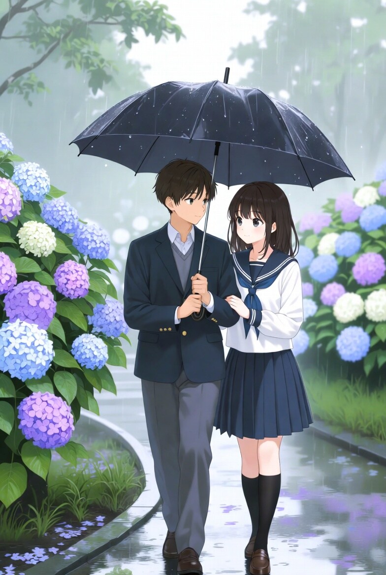 紫陽花デート＃３