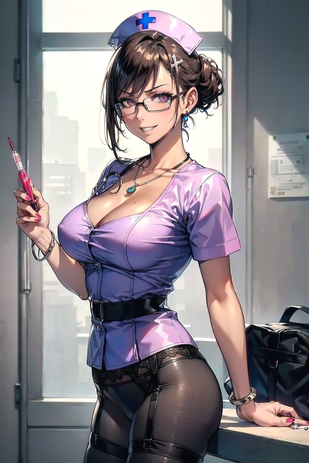 挑発ナースさん㊱