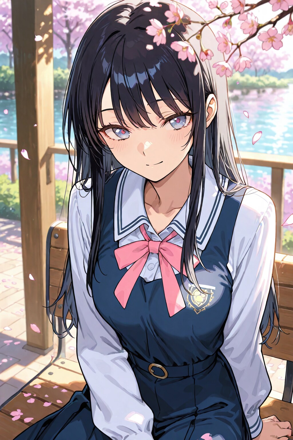 水辺の春色