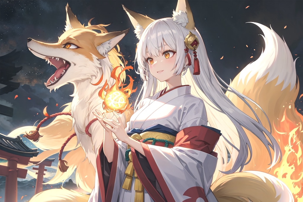 玉藻の前ちゃん（九尾の狐）