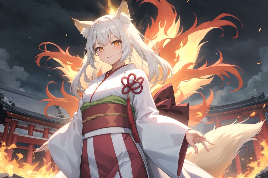 玉藻の前ちゃん（九尾の狐）