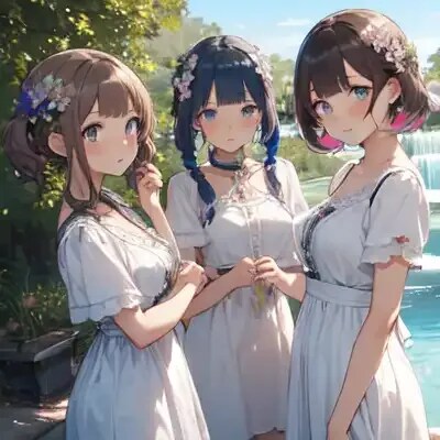 白ワンピ