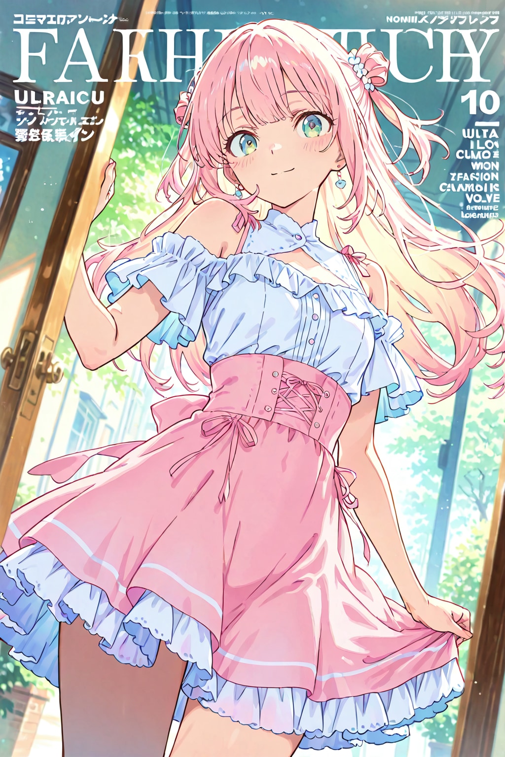 ファッション雑誌。