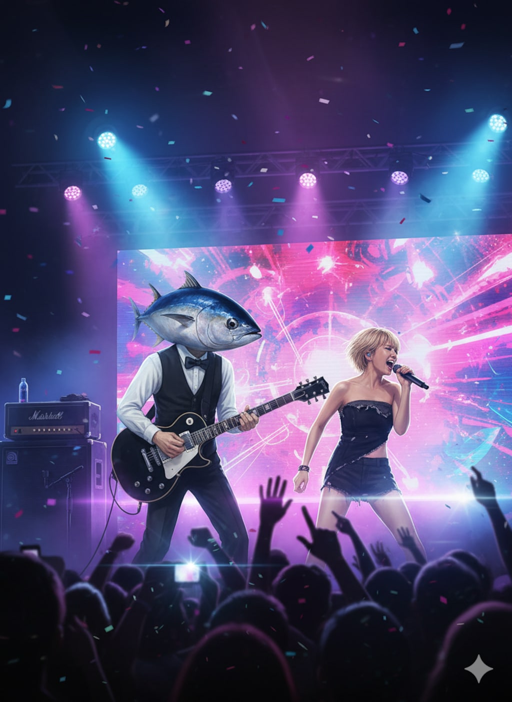 【鮪と鮎】よっちゃんの代役で浜崎あゆみのライヴに出演したアグロさん