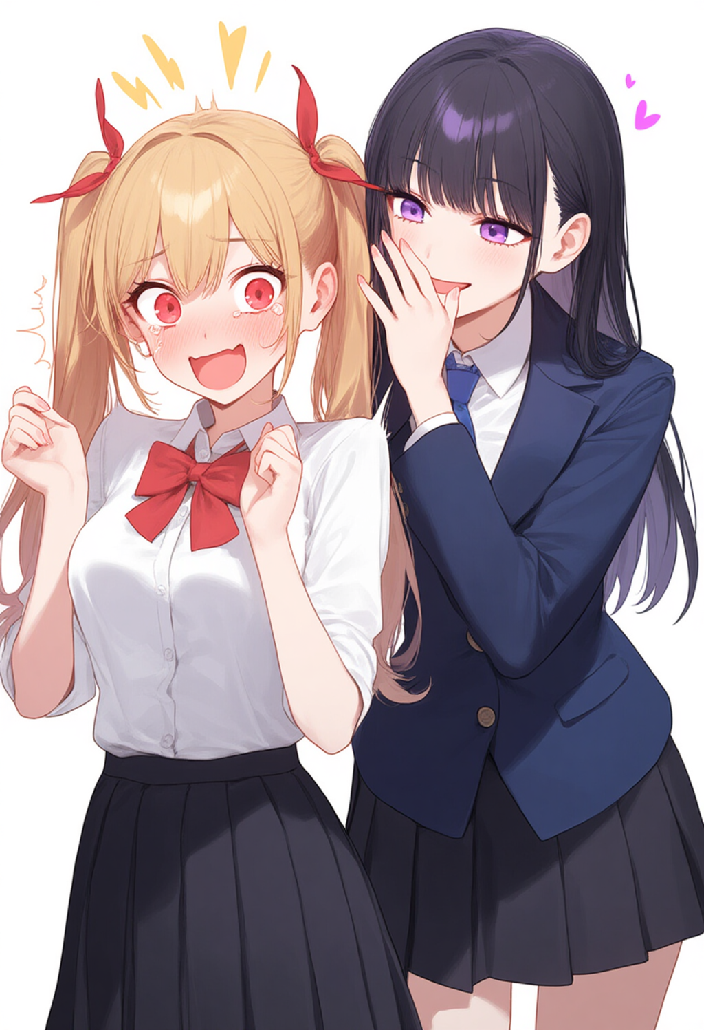 「ほら～こちょこちょ～♪」「ひゃあっ？！あんた何ささやいてんの？！やめなさい！」