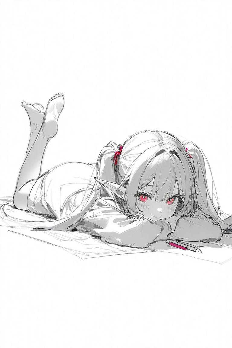 下書きシロネさん | の人気AIイラスト・グラビア