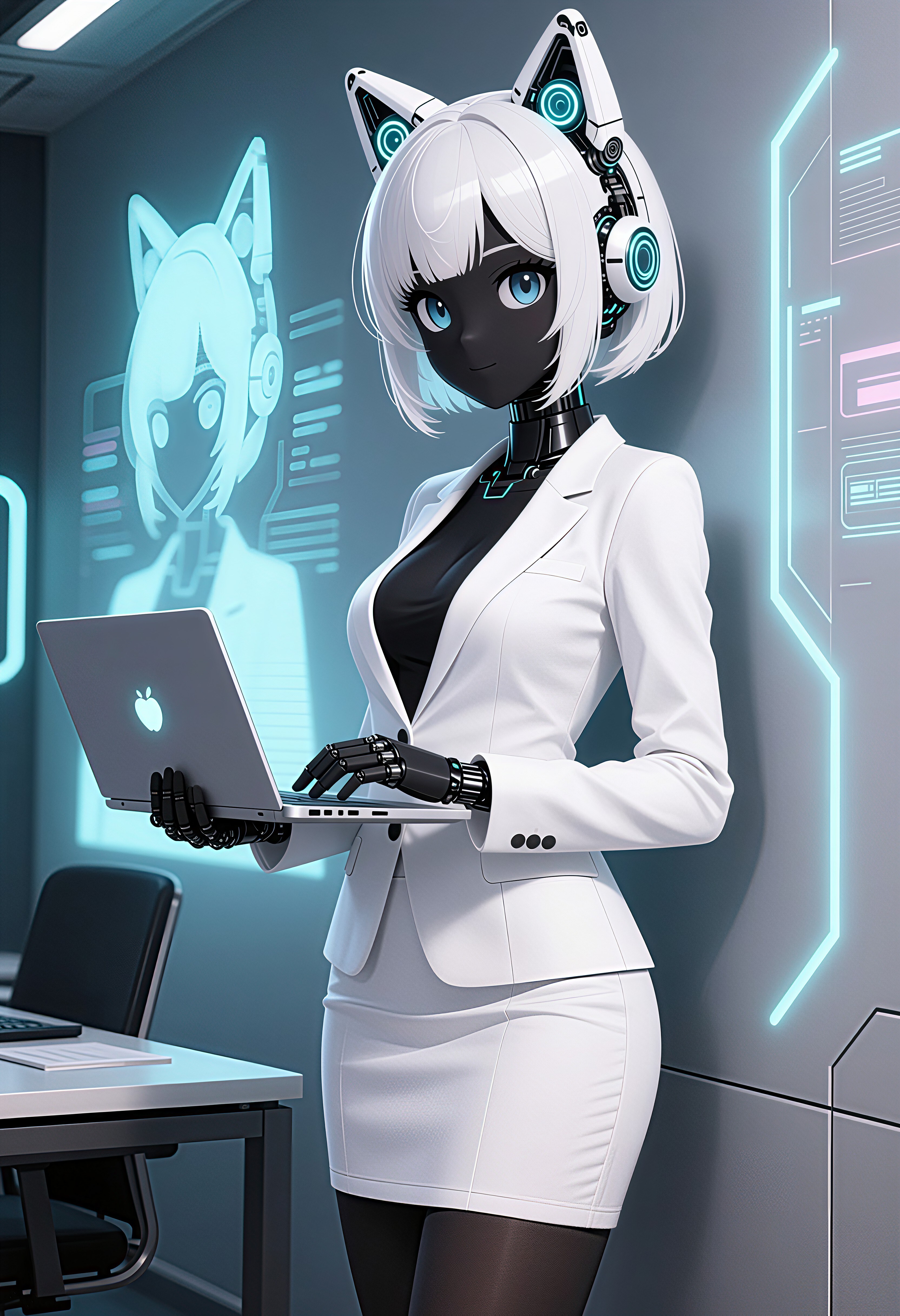 メカ娘3407号 | の人気AIイラスト・グラビア