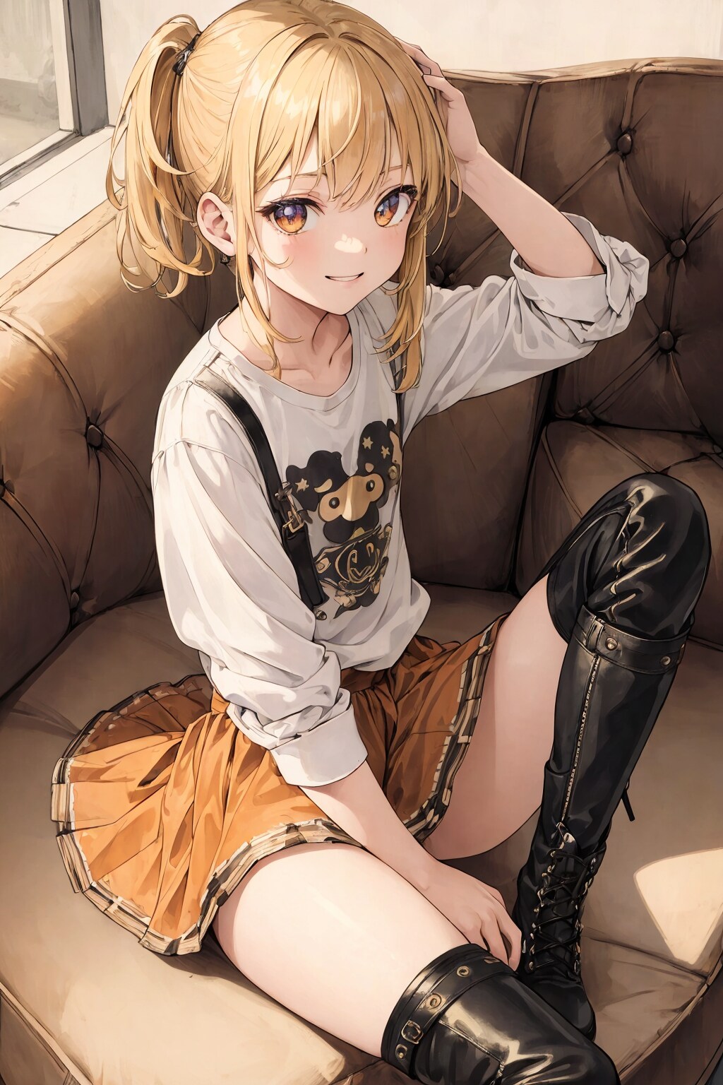レザーブーツ