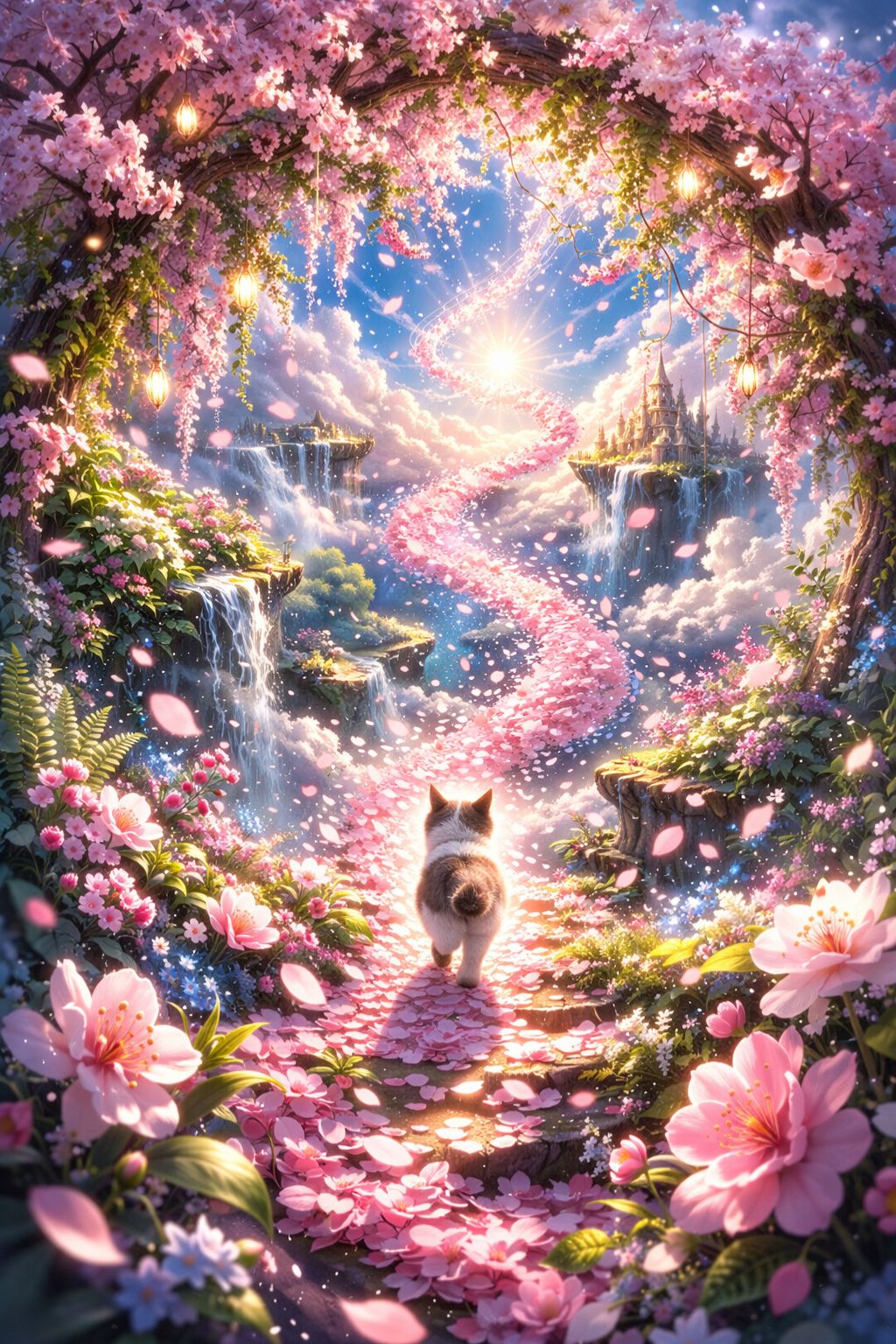 桜の空中散歩