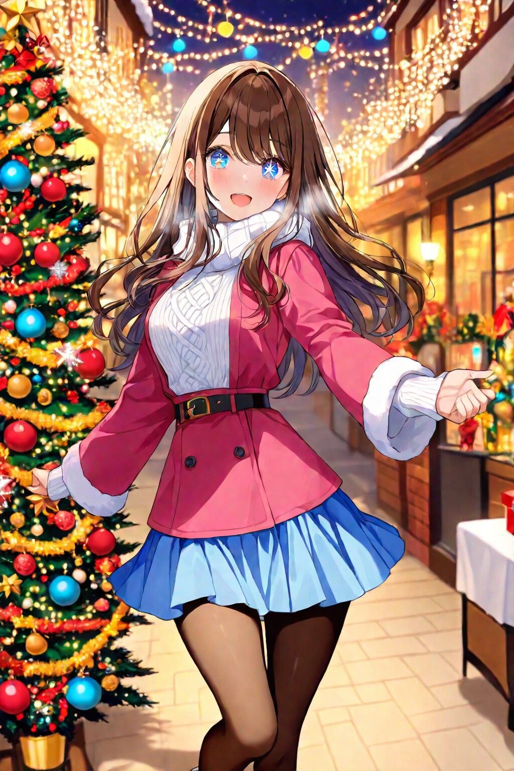 Chrismas🎄street | の人気AIイラスト・グラビア