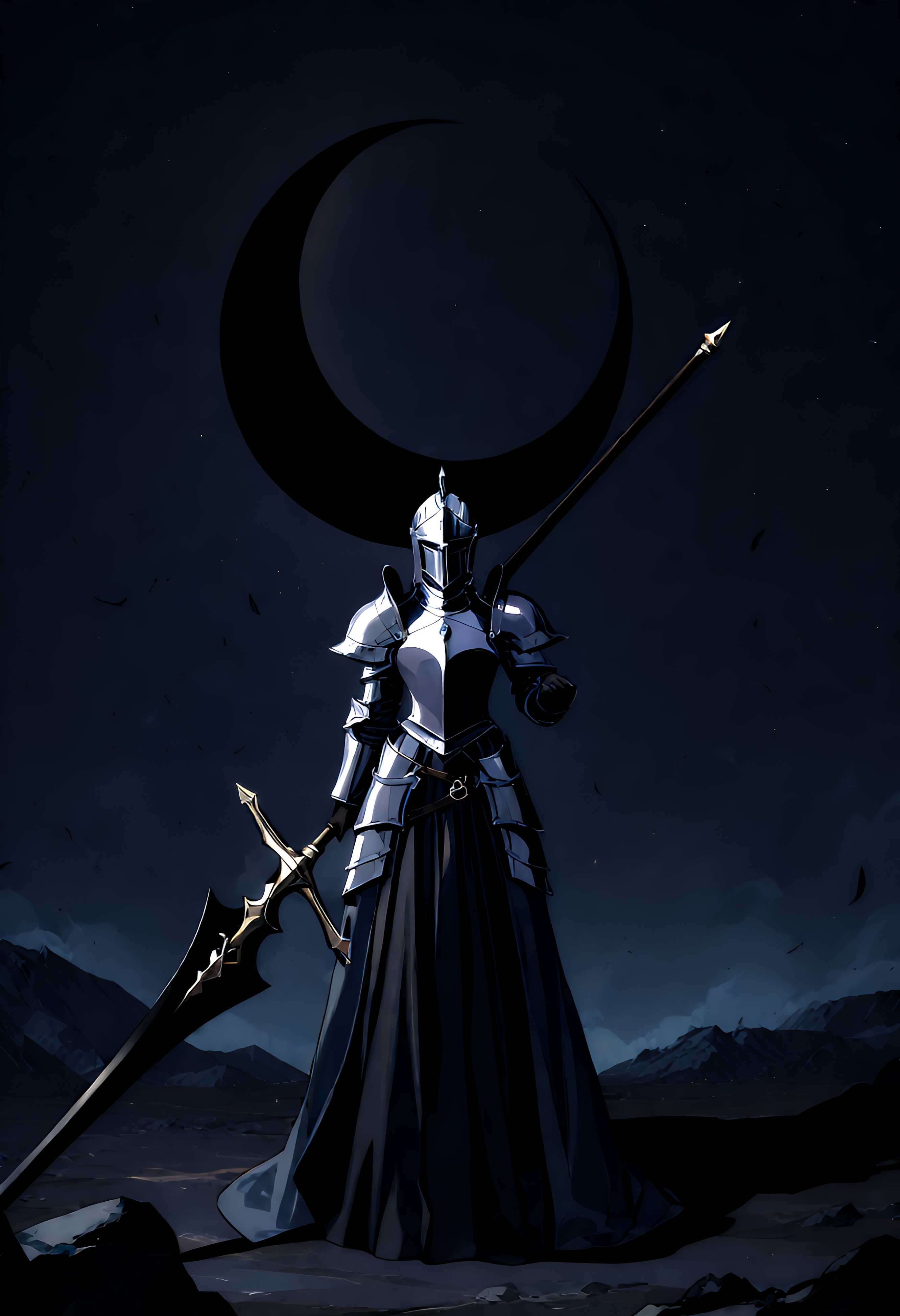 暗月の女騎士