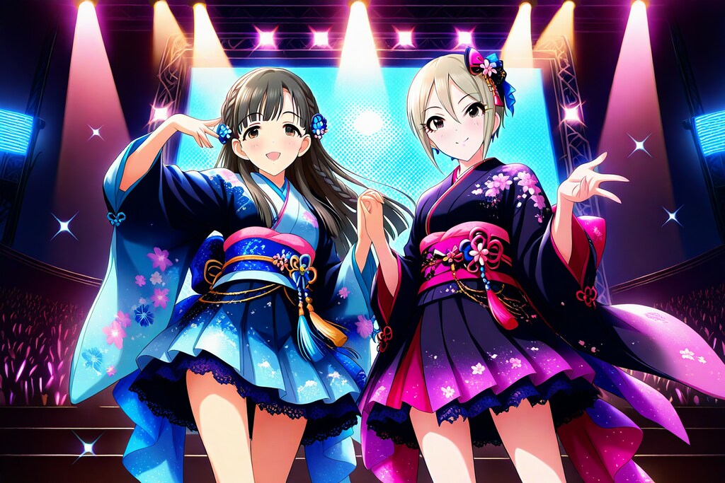 アイドルマスター「羽衣小町 by 塩見周子 & 小早川紗枝」Ver.02