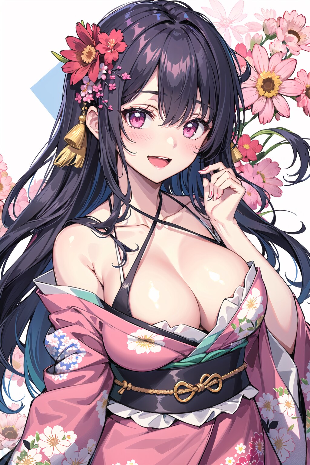 ピンク着物ちゃん