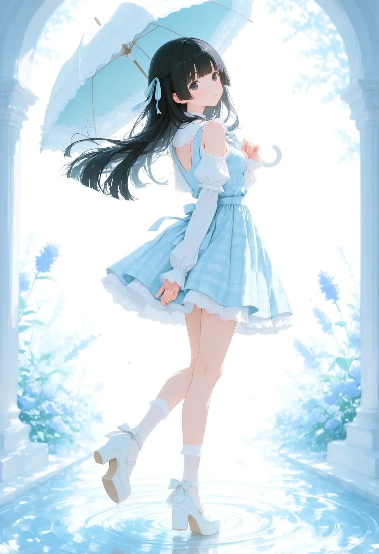 見返り姫羽ちゃん | の人気AIイラスト・グラビア