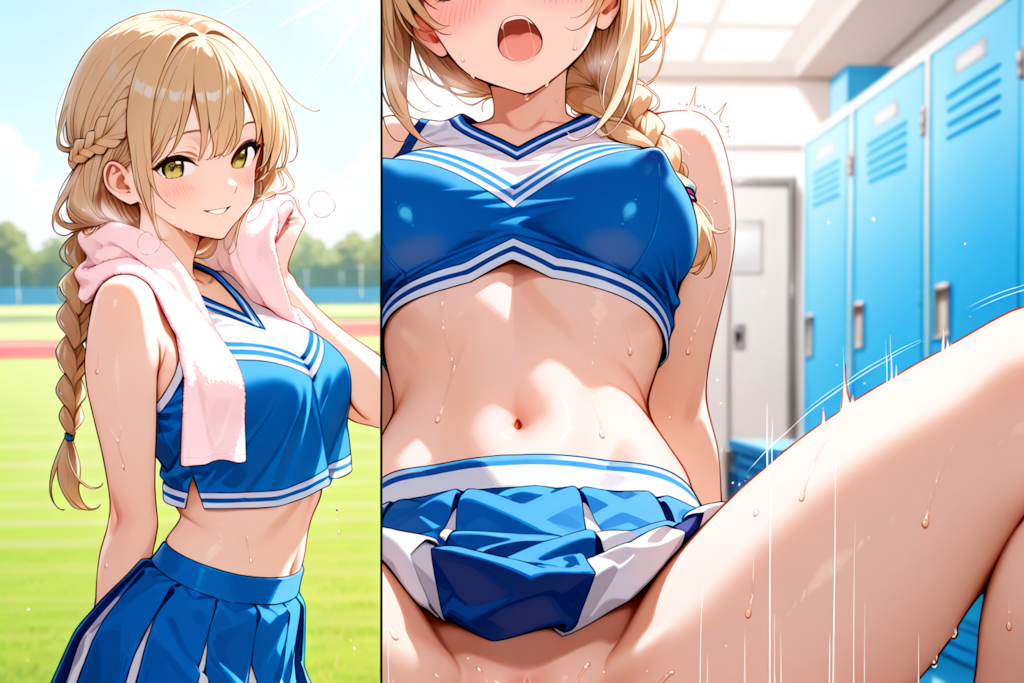 汗で濡れた君が僕を狂わせる