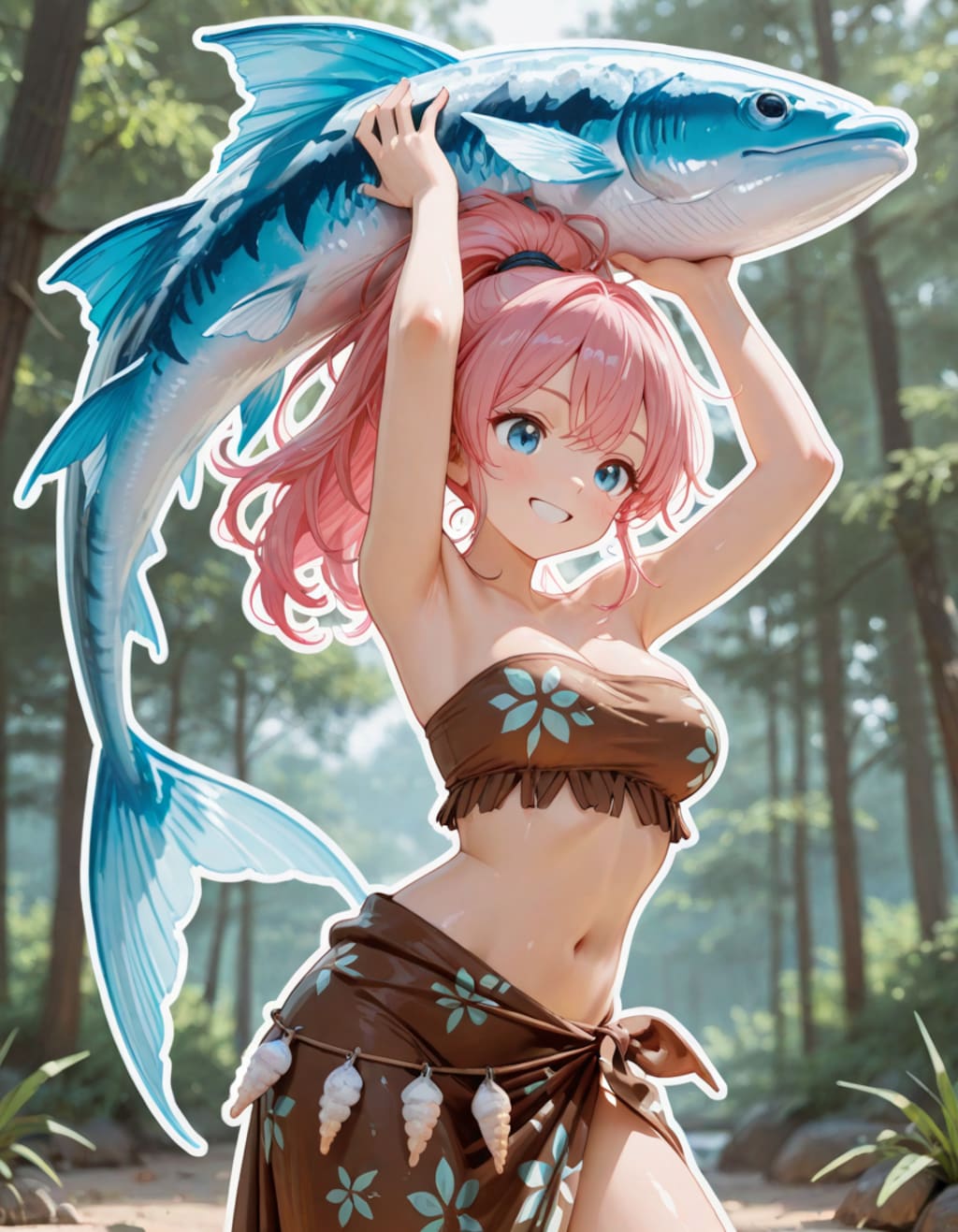 【没】肉！魚！