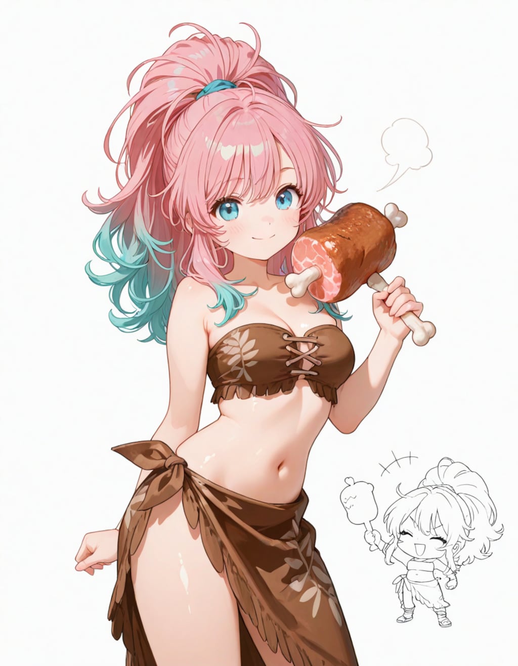 【没】肉！魚！