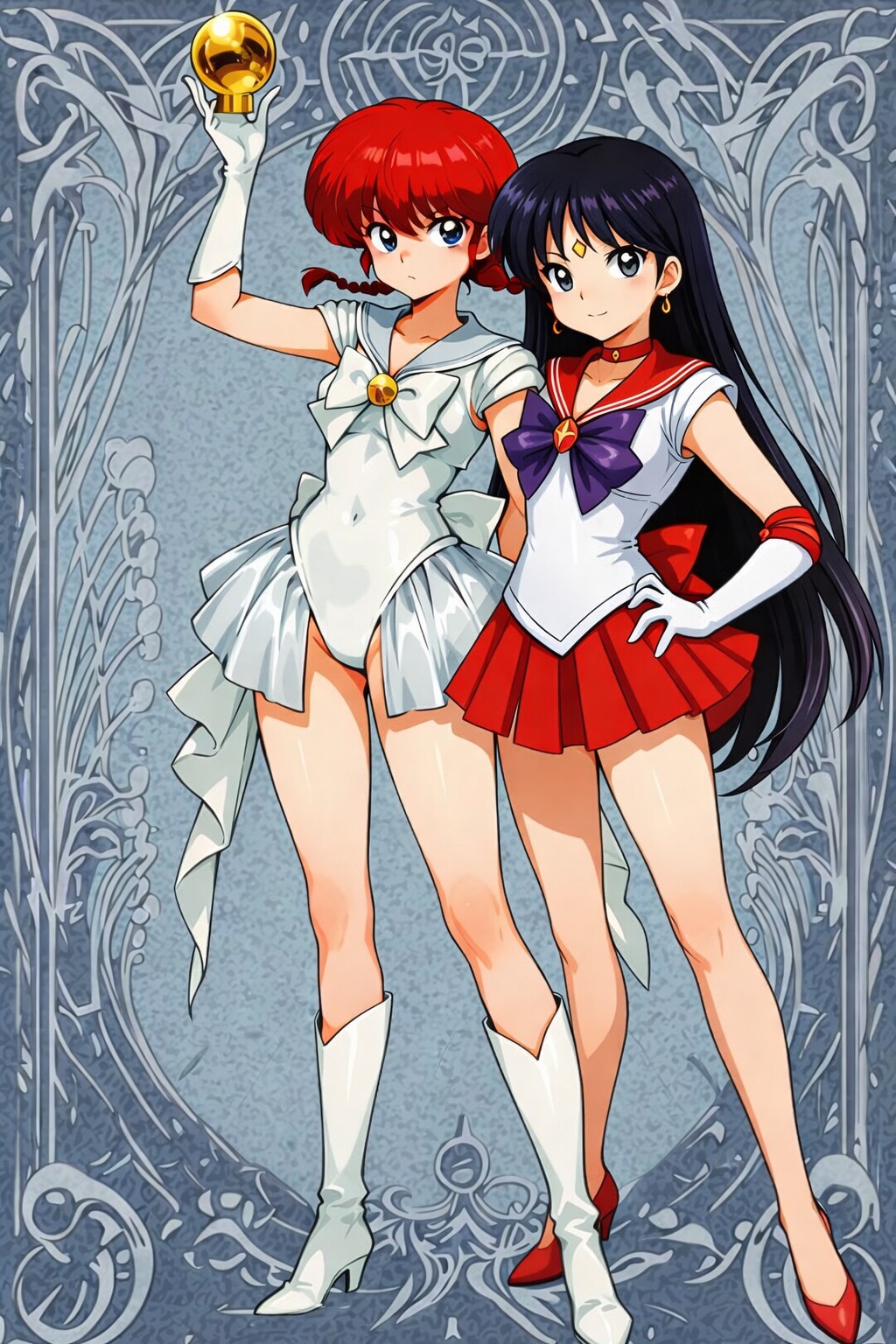 セーラーマーズとのツーショット