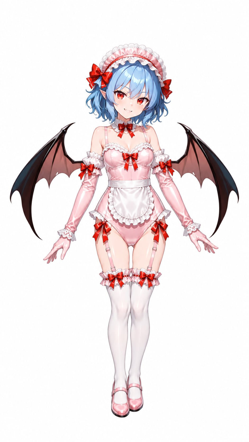 東方キャラのメイドレオタードコス３