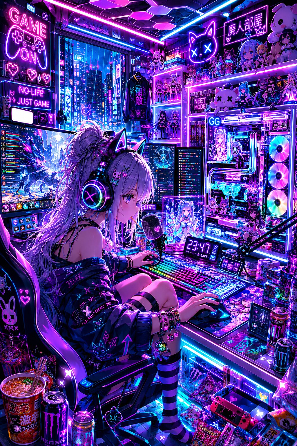 ゲーマー廃人部屋🎮💜