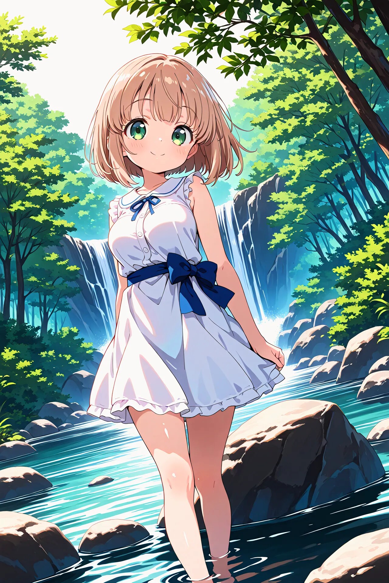 森の中のこはるちゃん
