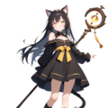 【設定】猫耳少女① 2枚目