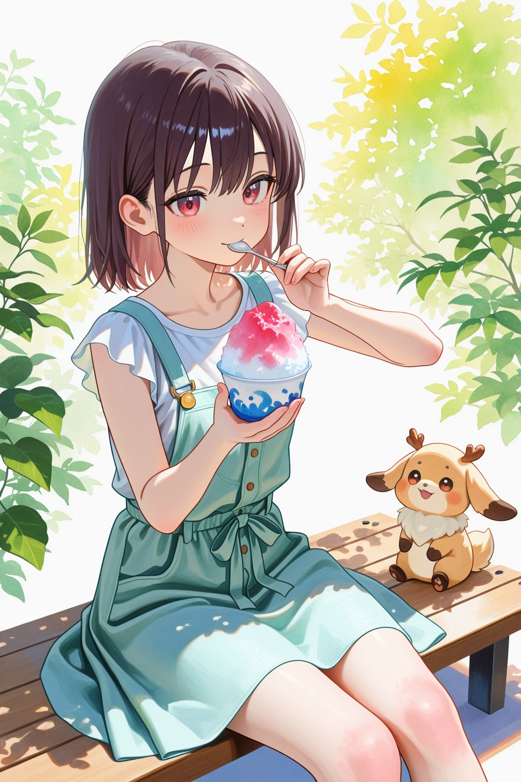 かき氷 | の人気AIイラスト・グラビア