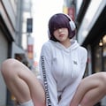 ぱーぷるっ娘。紫髪娘シリーズ 11枚目