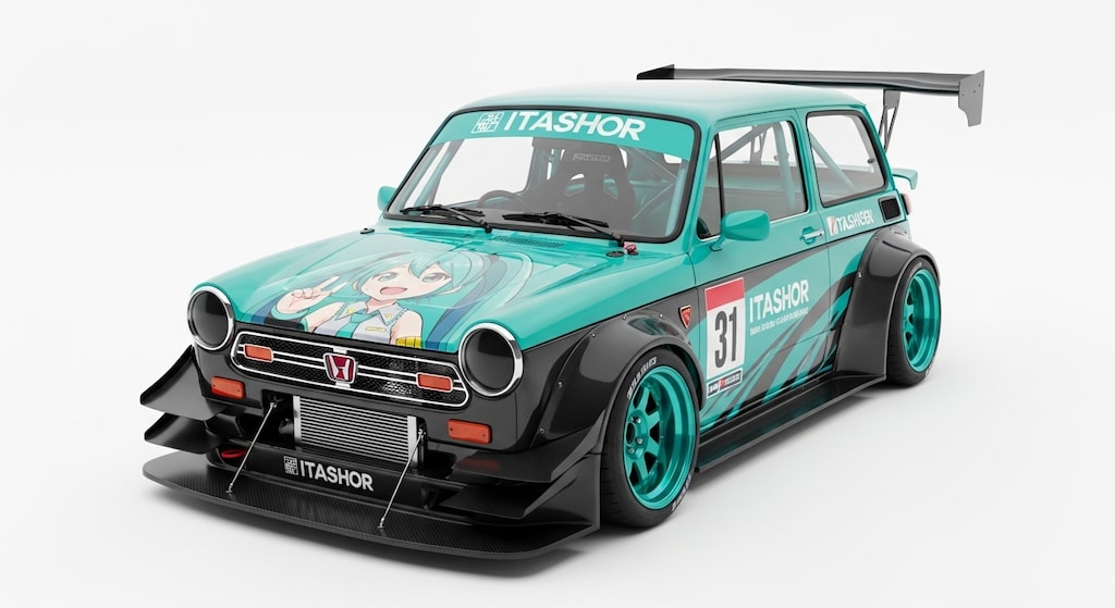 N360初音ミクレーシングカー