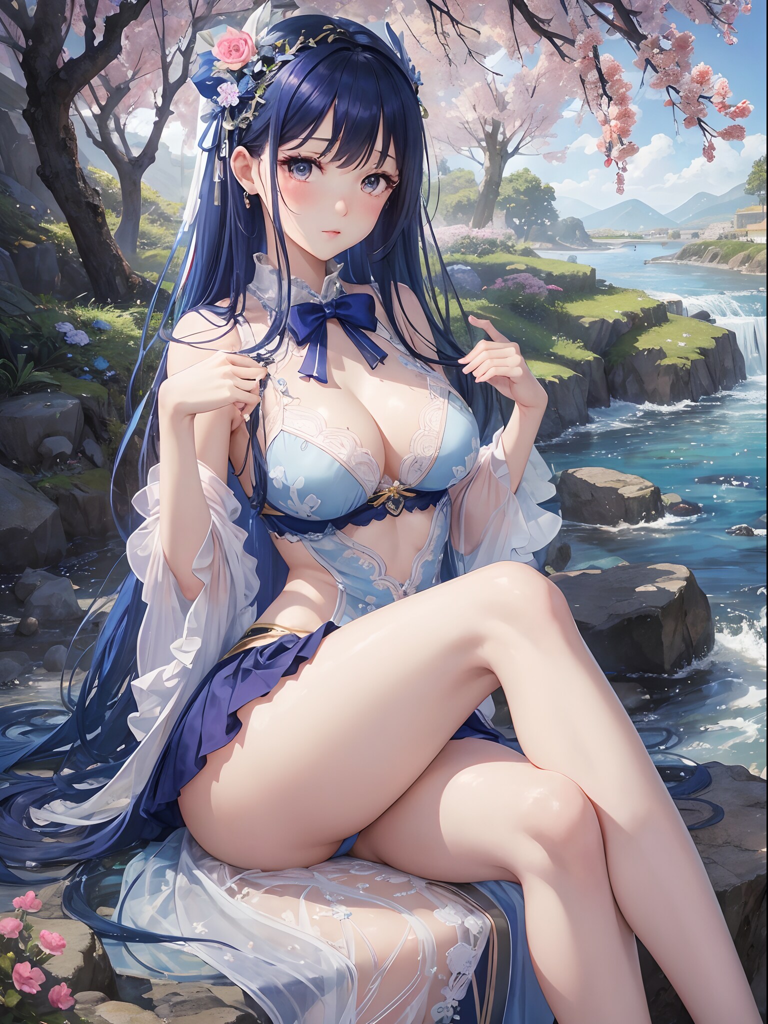 涼を求めて