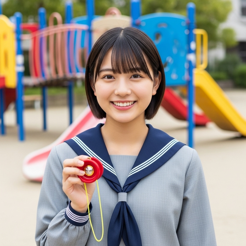 ヨーヨー好きJK