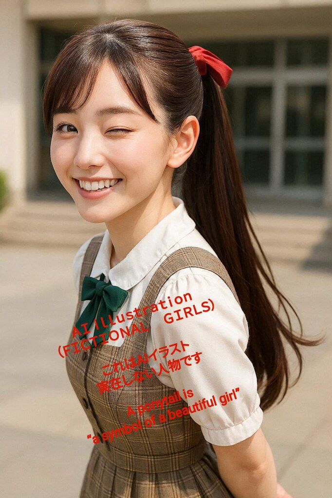もっともっとカワイくしたい……ポニーテール美少女