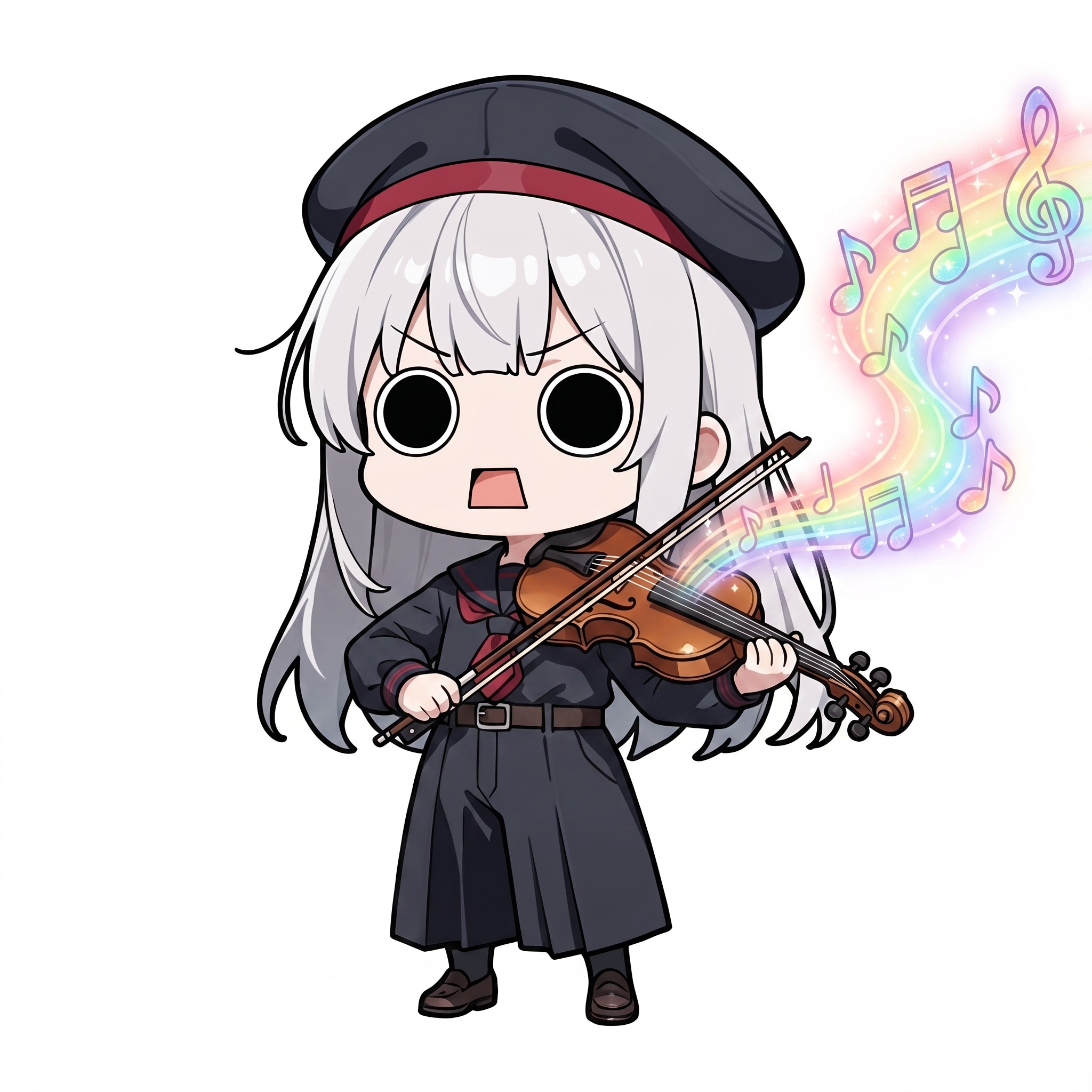 バイオリン演奏えらいこっちゃ嬢 | の人気AIイラスト・グラビア