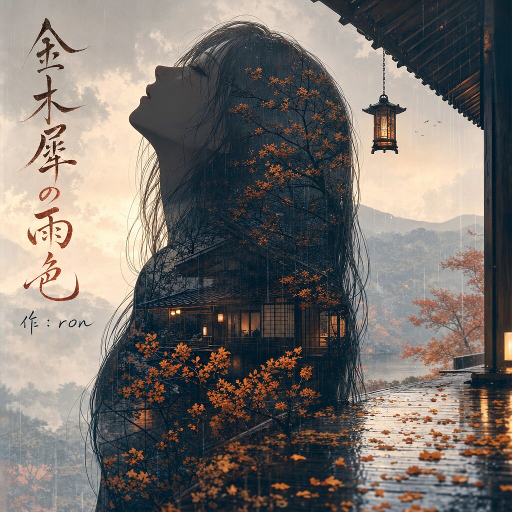 [曲付き]金木犀の雨色 | の人気AIイラスト・グラビア
