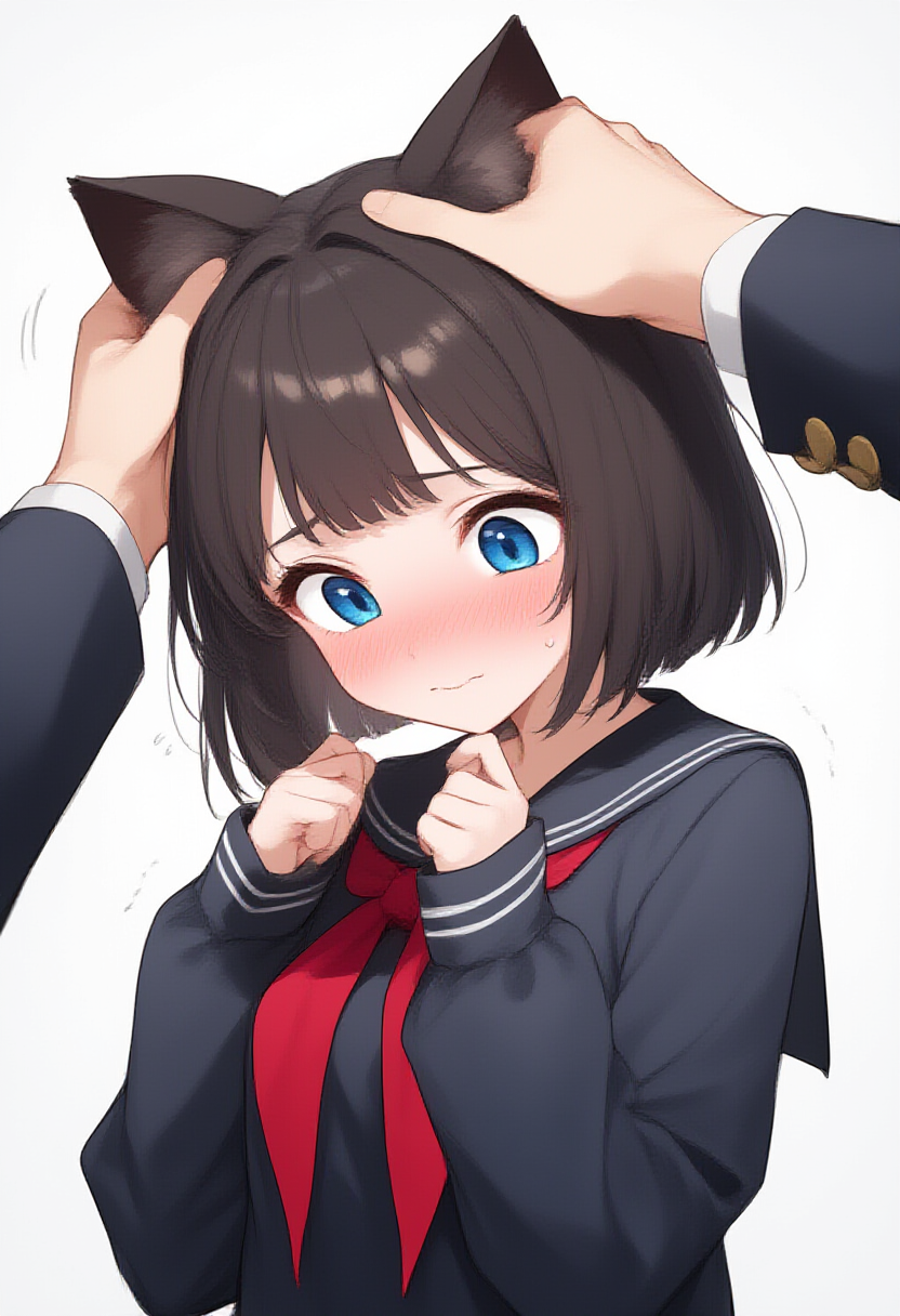 猫耳もふもふ