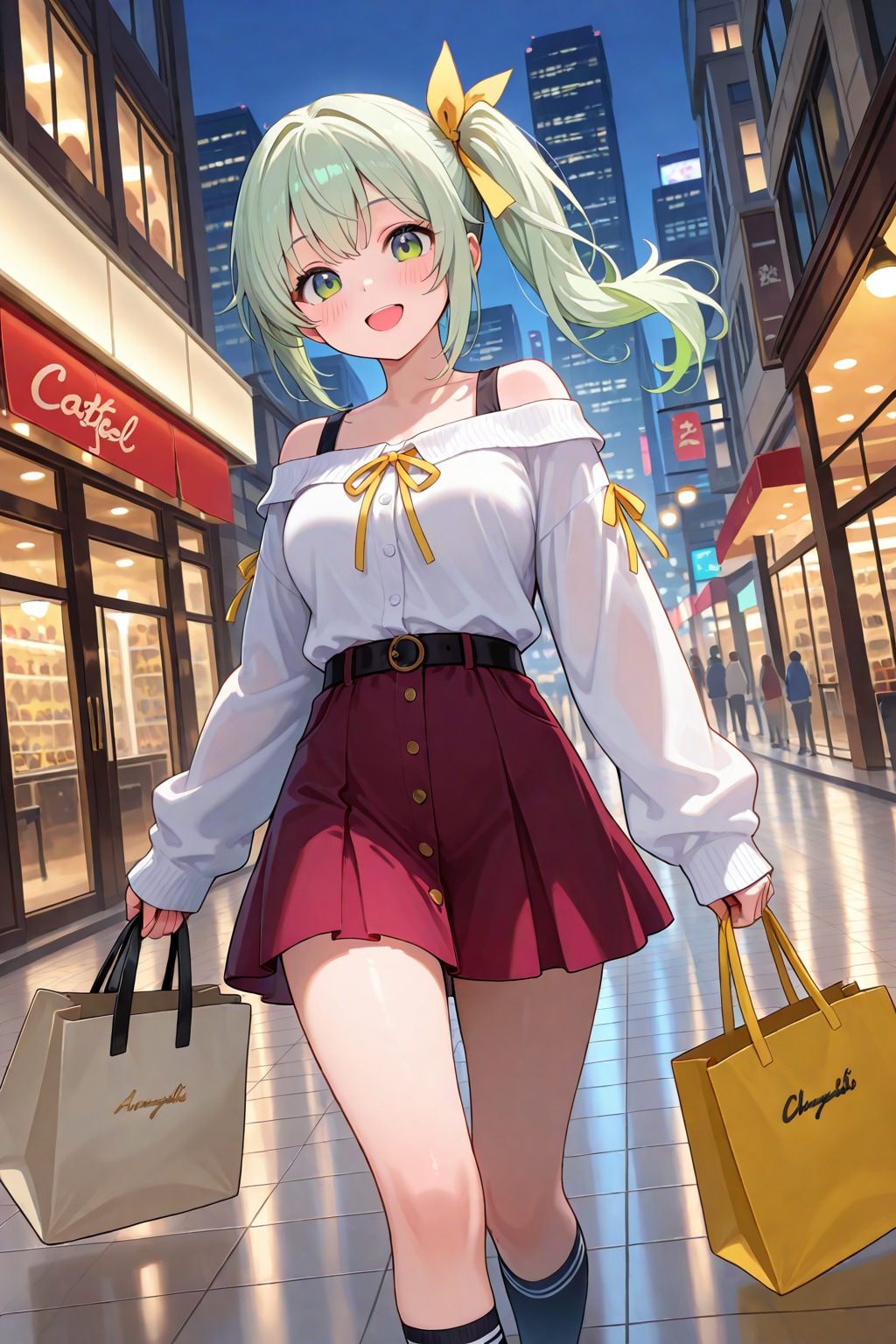 ショッピング中