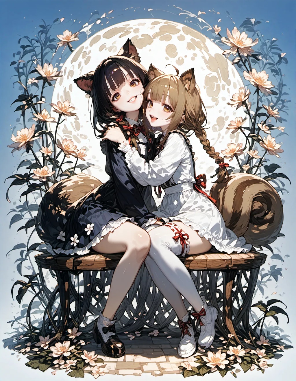 Moonlit Companions